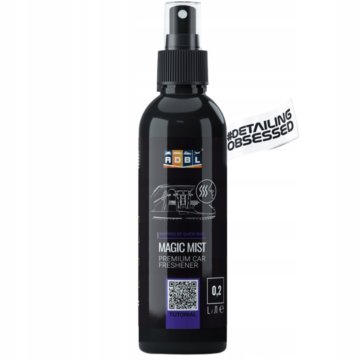 

Adbl Magic Mist Qw 200ml odświeżacz quick wax