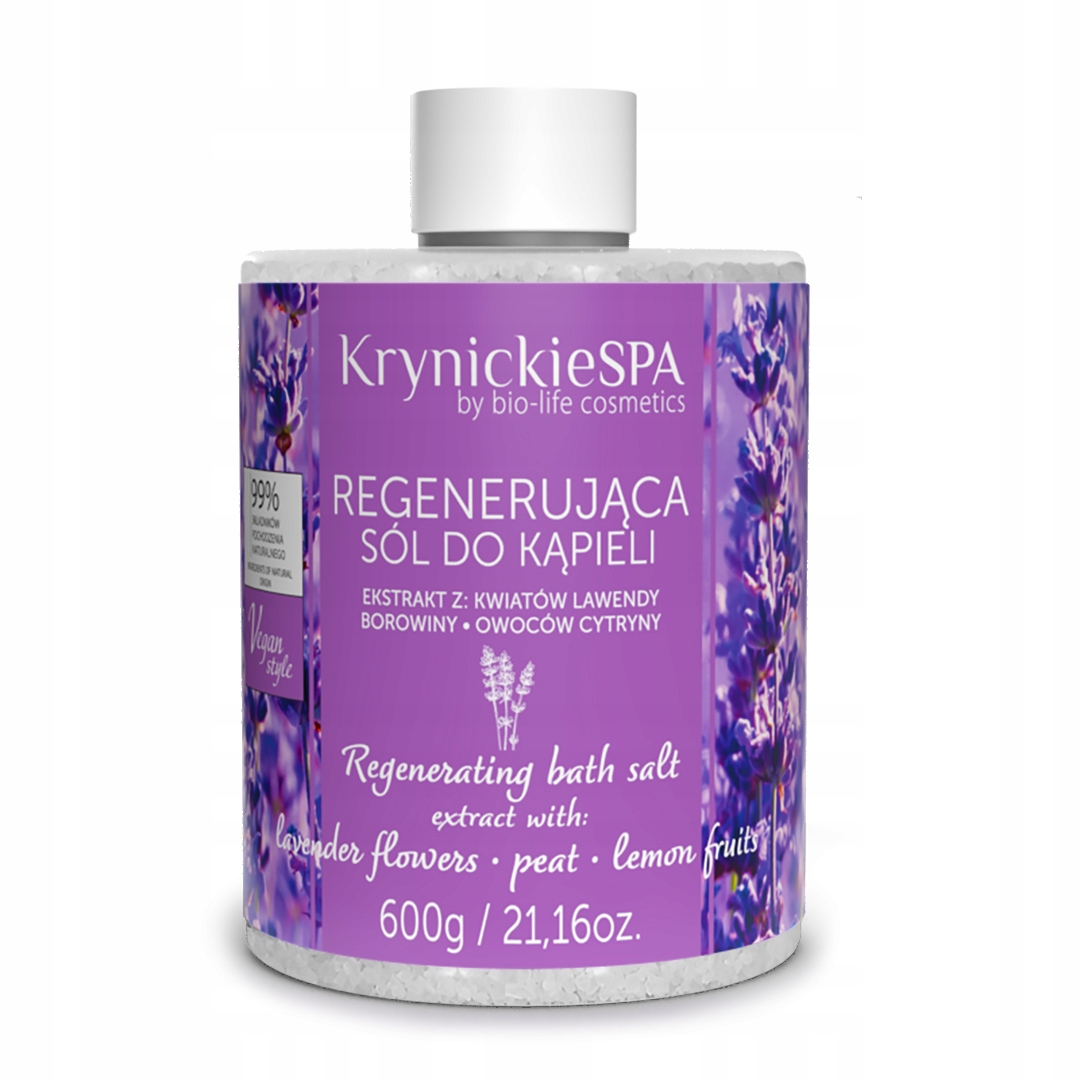 Krynicke Spa 600 g sól do kąpieli regenerująca