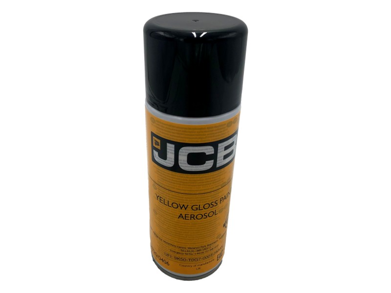 Barva žlutá lesklá ve spreji 400 ml 4220/0406 dílů Jcb originál
