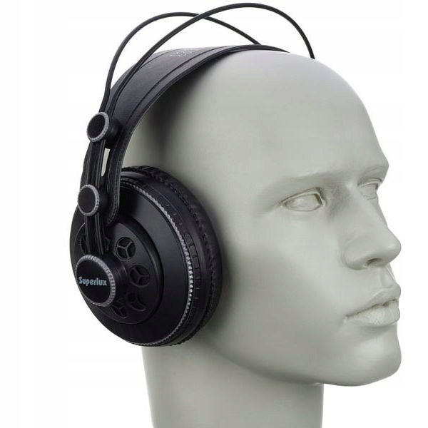 Słuchawki Superlux HD-681 B czarne Impedancja 32 Ω
