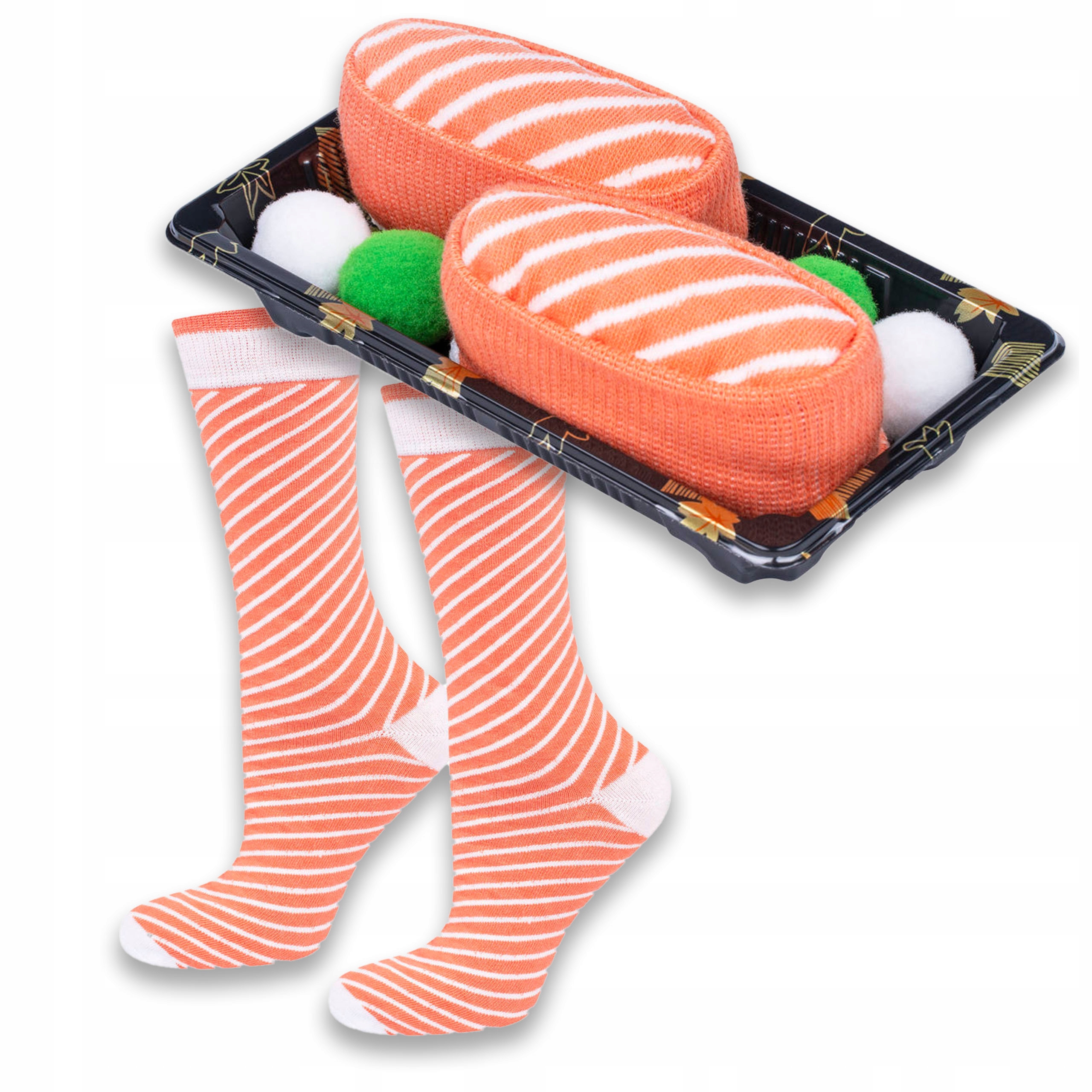 

Skarpetki kolorowe Soxo sushi w pudełku