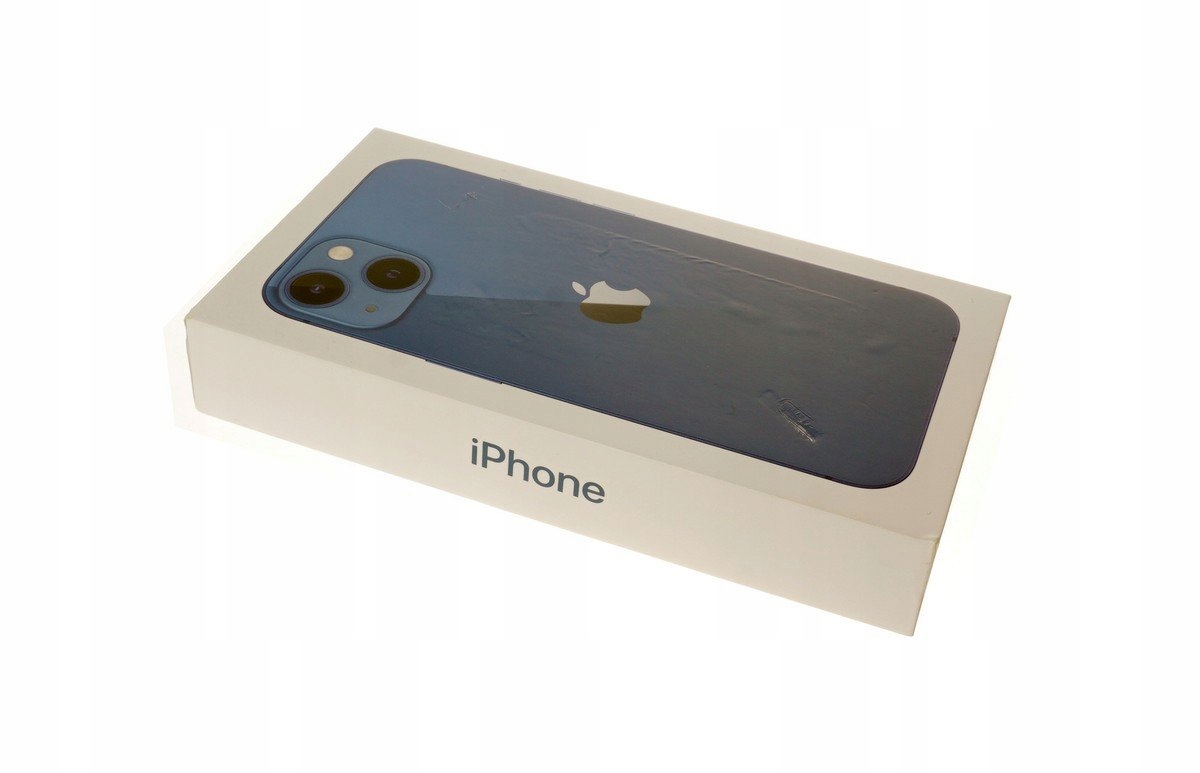Pudełko Apple iPhone 13 128GB blue A2633 ORYG