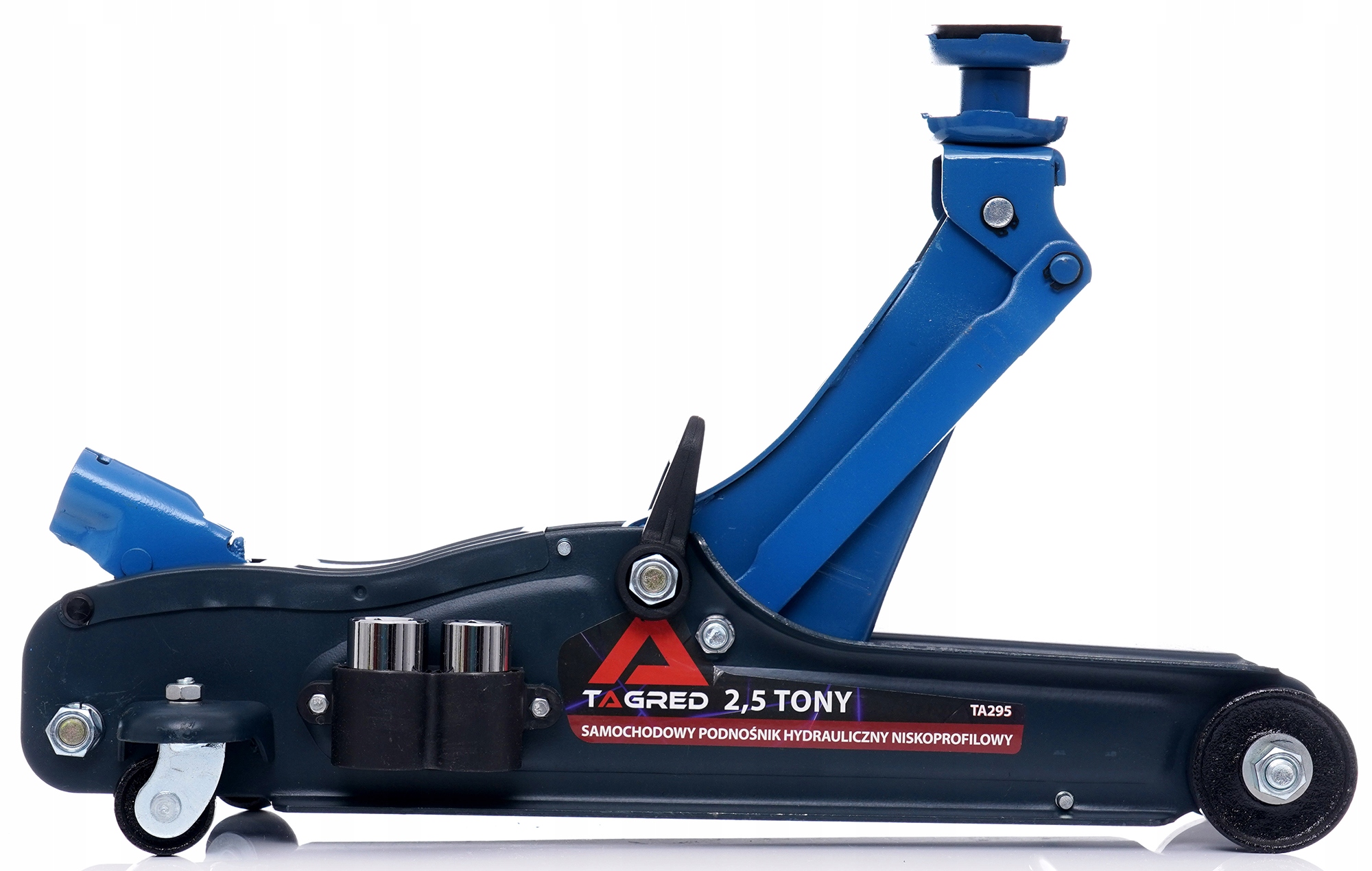 PODNOŚNIK ŻABA LEWAREK 2,5T KOBYŁKI 3 KLUCZ DO KÓŁ Maksymalna wysokość podnoszenia 365 mm