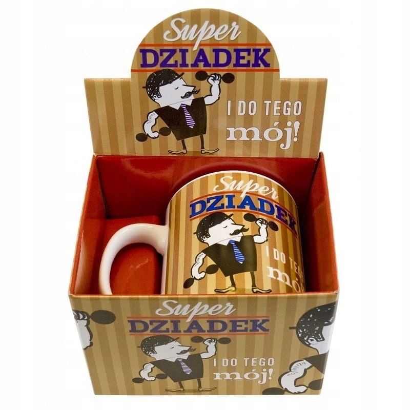 

Kubek Gigant dziadek XXL Wielki Duży 800 ml