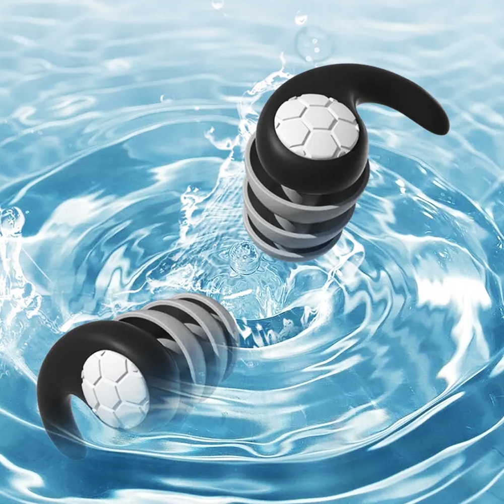 ZATYCZKI DO USZU WYCISZAJĄCE STOPERY WKŁADKI DO SPANIA PRACY ETUI CZARNE Marka Sil