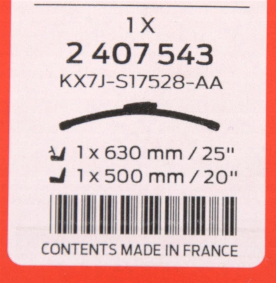 Pióra wycieraczek przód Focus Mk4 2018- Numer katalogowy części 2407543