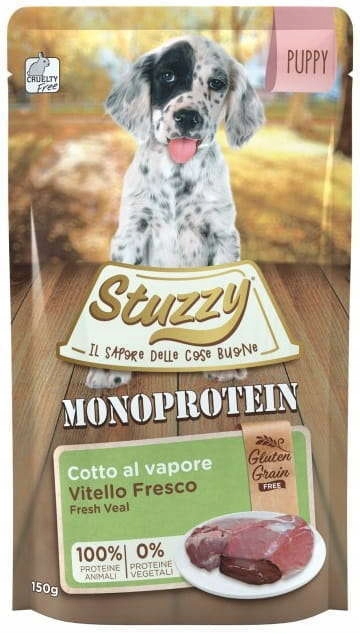 Stuzzy Mokré krmivo pro psy G-f monoprotein telecí štěně 24x150g