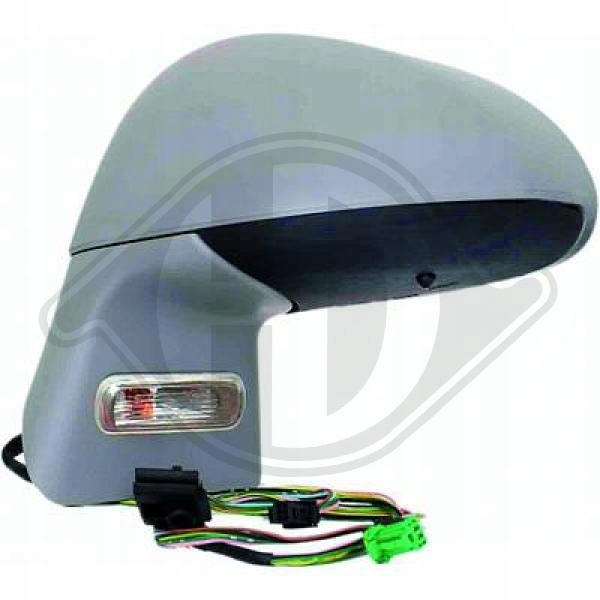 LUSTERKO ZEWNĘTRZNE DO CITROEN C4 3/5 TRG. 09-10