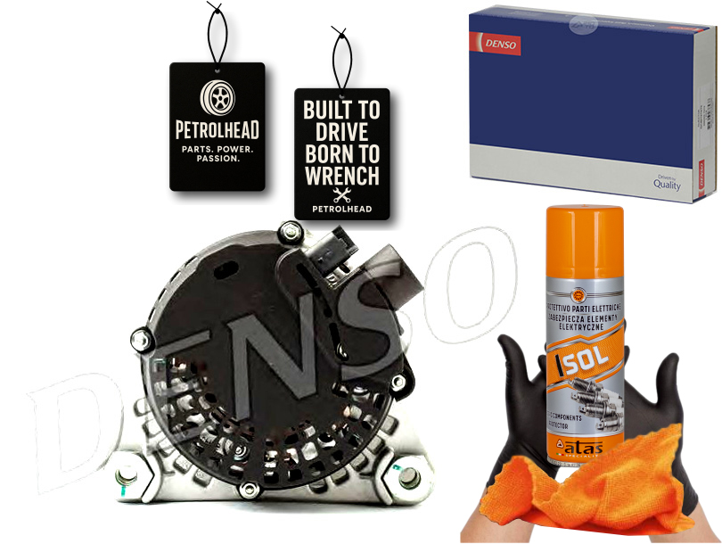 Alternátor (14V 90A) Citroen C3 II C3 Picasso C4 C #Petrolhead Pro+ Kit4