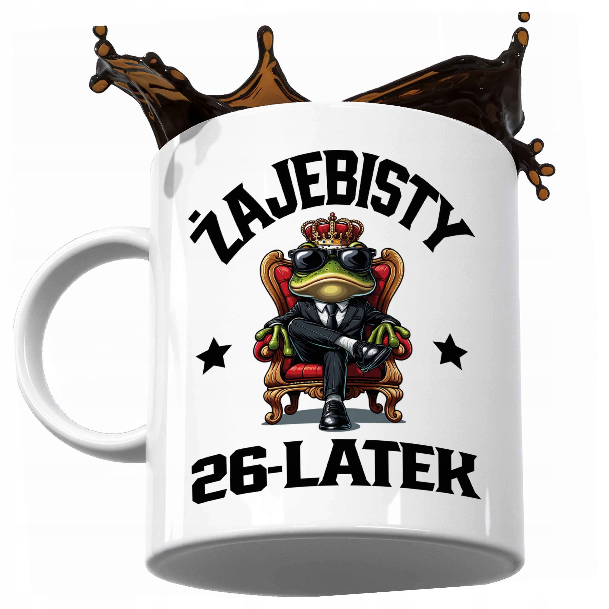 Kubek Żajebisty 26 Latek Szefuncio na Urodziny