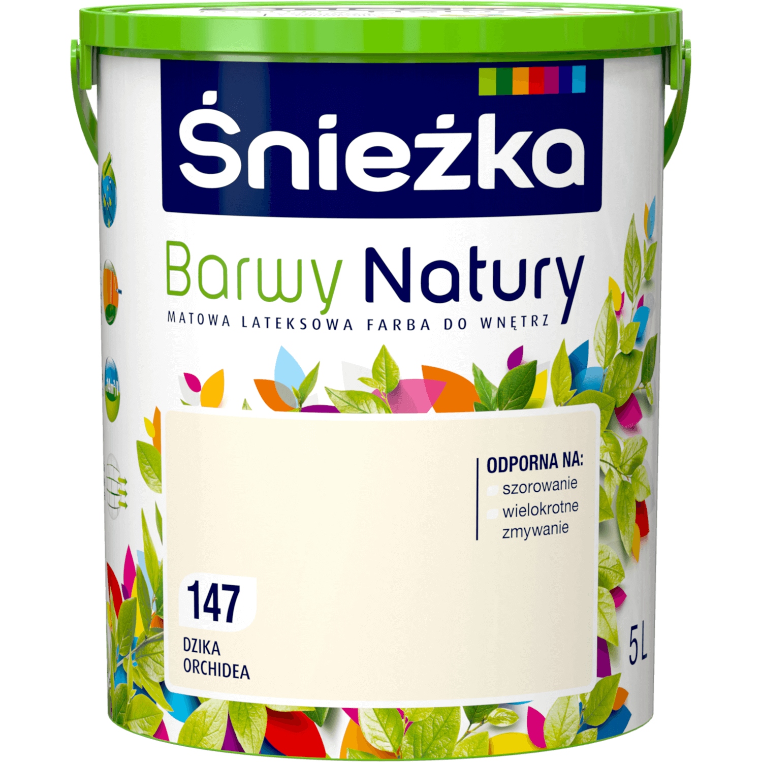 

Śnieżka Barwy Natury 147 Dzika Orchidea 5L