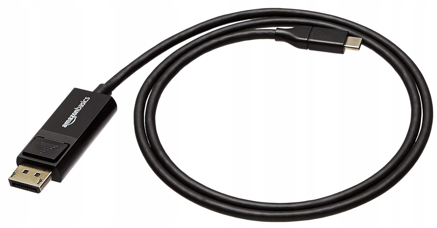 Amazon Basics Bi-Directional USB-C to DisplayPort Cable • Cena, Opinie ...