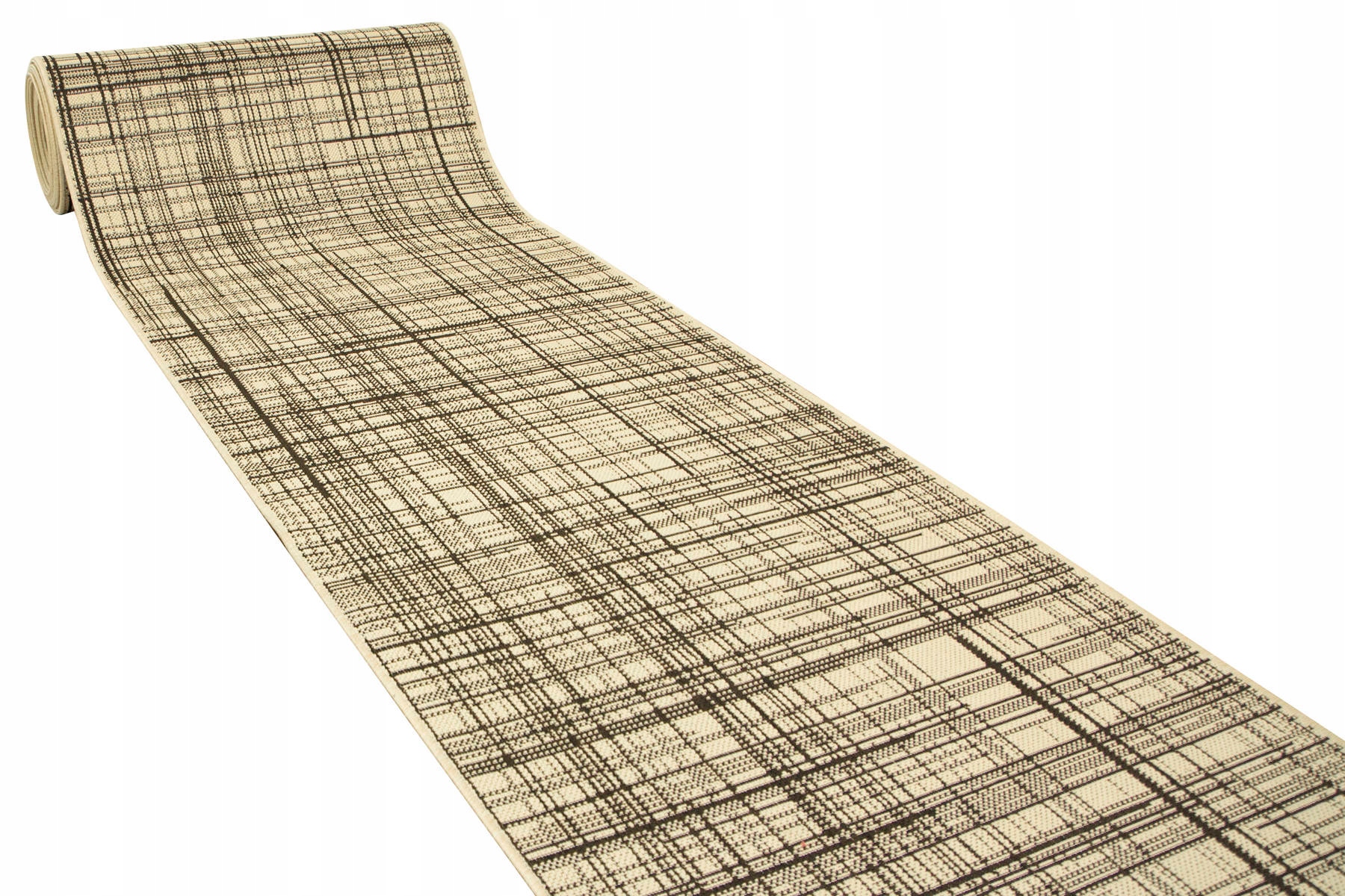 szer. 67 cm ANTYPOŚLIZGOWY CHODNIK SIZAL BEŻ BRĄZ