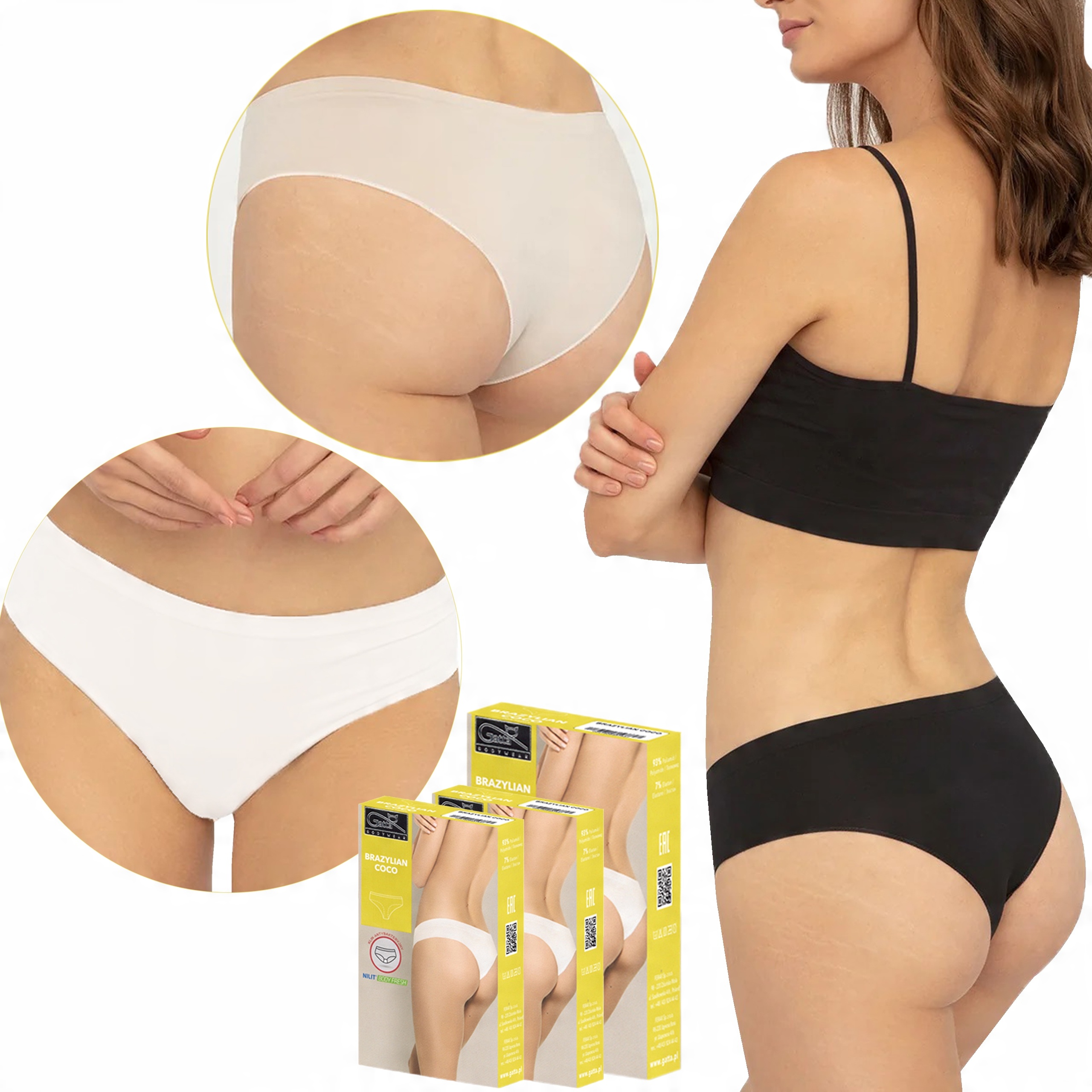 

Gatta Figi 41606S Brazylian Coco 3PAK M