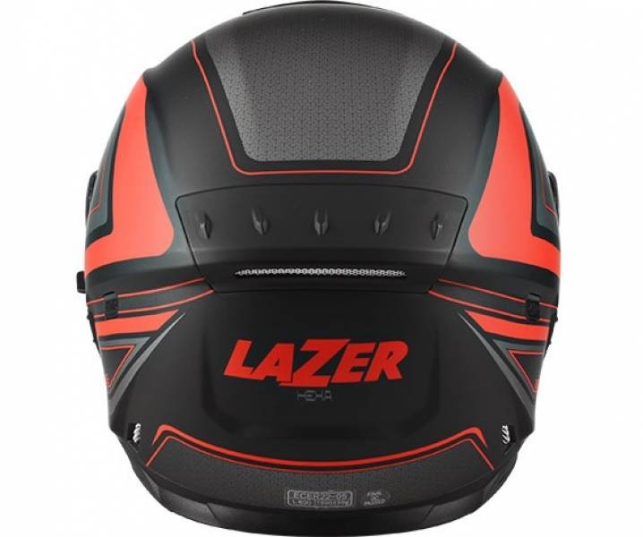 Lazer Rafale Hexa Black Red Kask motocyklowy Rozmiar XS