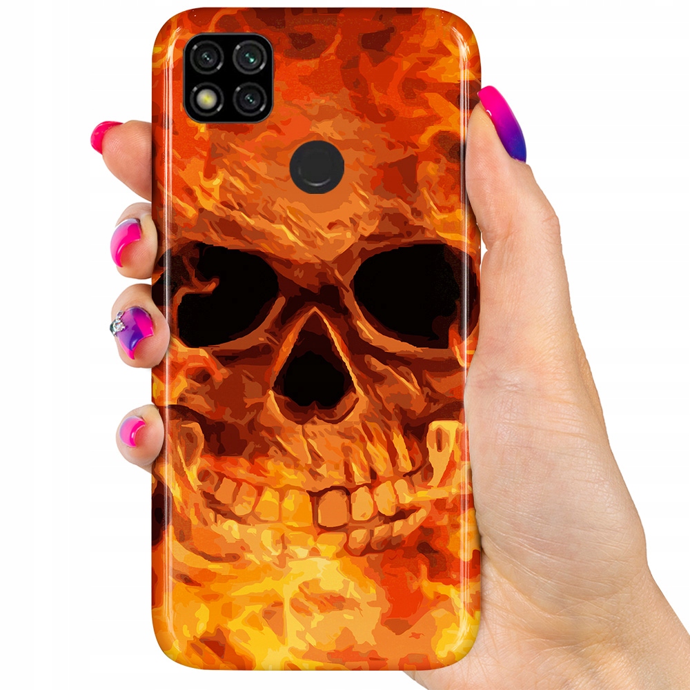 

Etui Czaszka Case do Xiaomi Redmi 9C Szkło