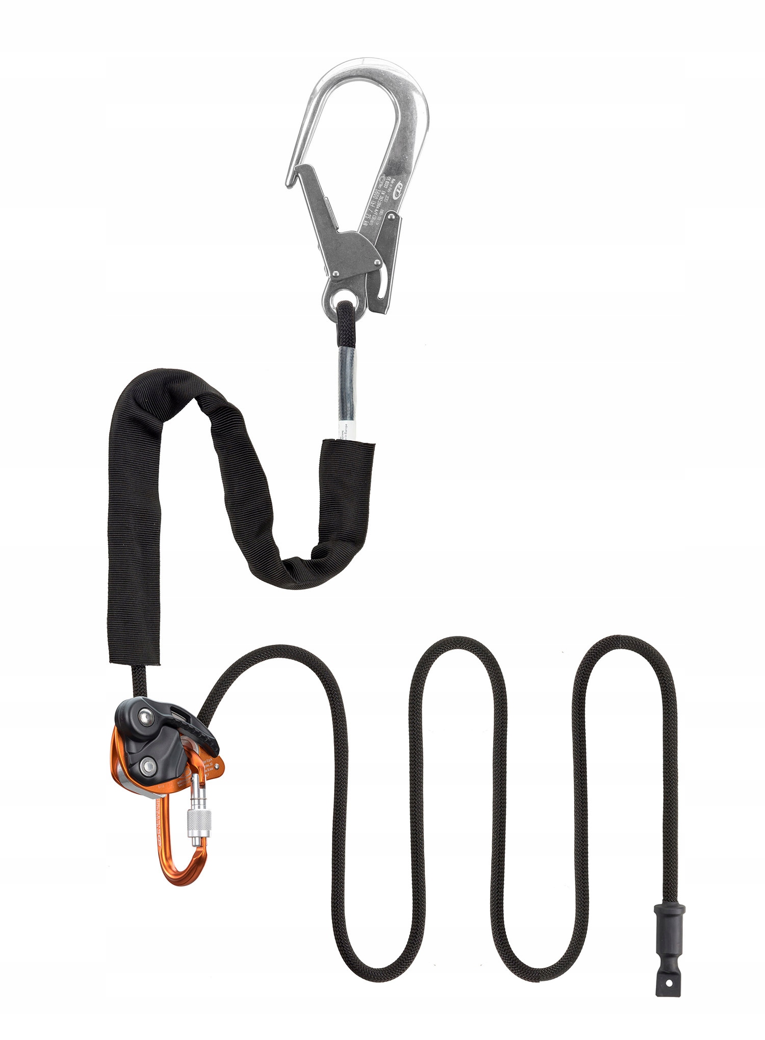 Lonża stabilizująca Climbing Technology Finch+ Combi 4m - black