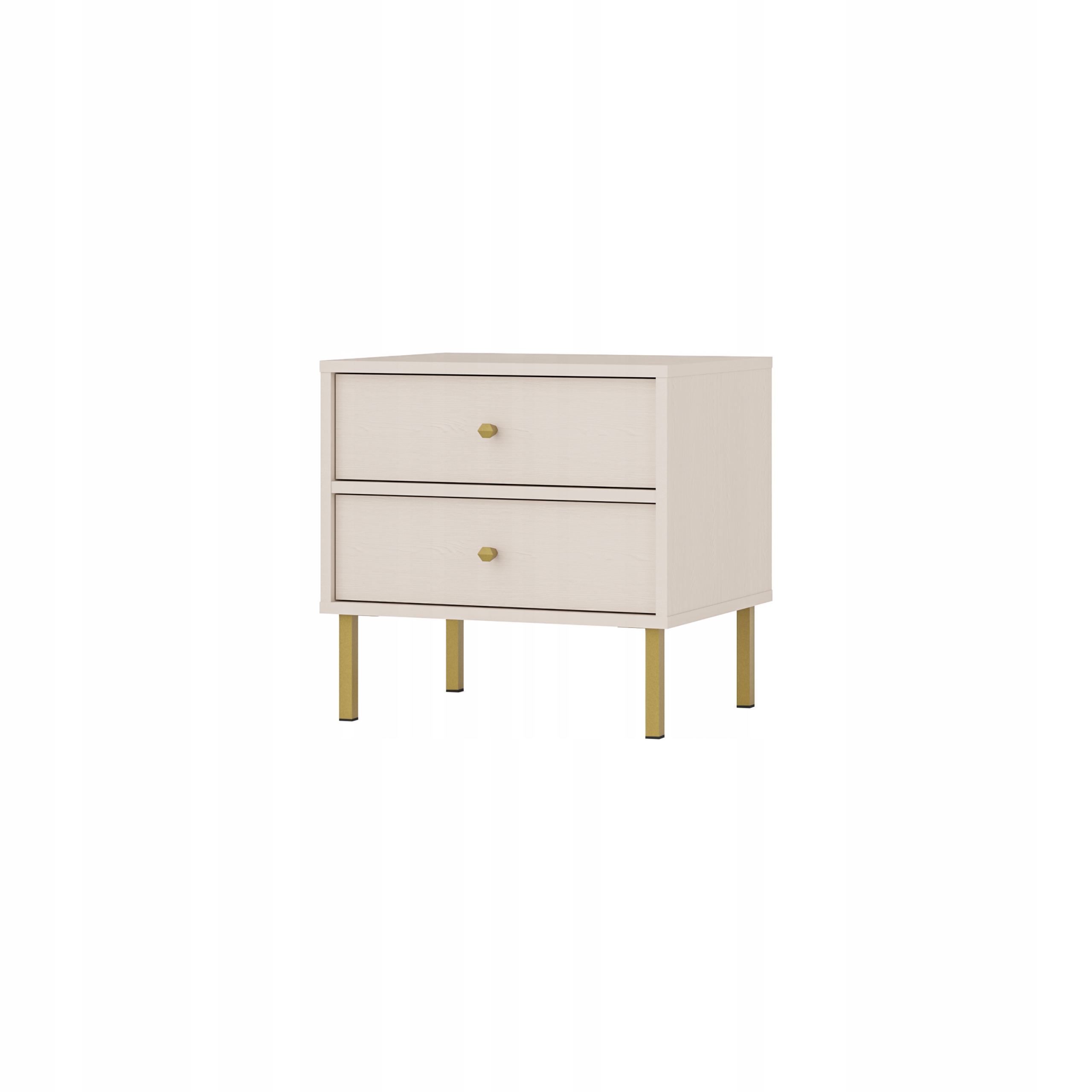 Noční stolek Elegantní moderní Oslo do ložnice Béžový
