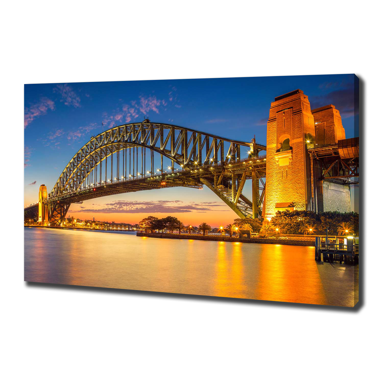 

Foto obraz na płótnie Panorama Sydney 100x70 cm
