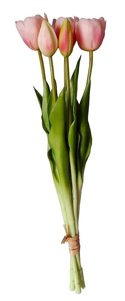 

Tulipan sztuczny silikonowy Tulipany Bukiet 5 szt