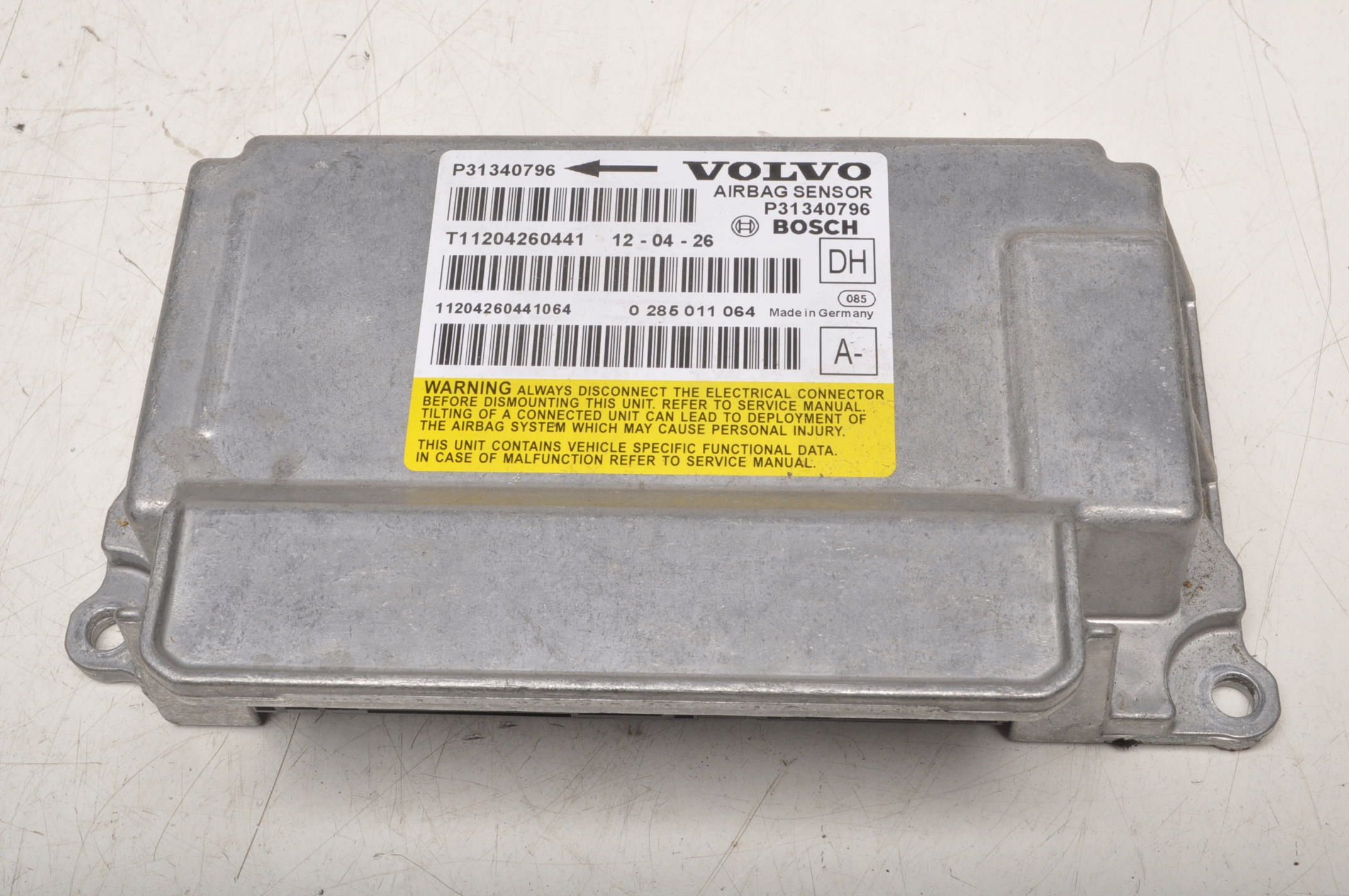 VOLVO S60 II V60 ДАТЧИК ПОДУШЕК AIRBAG 31340796