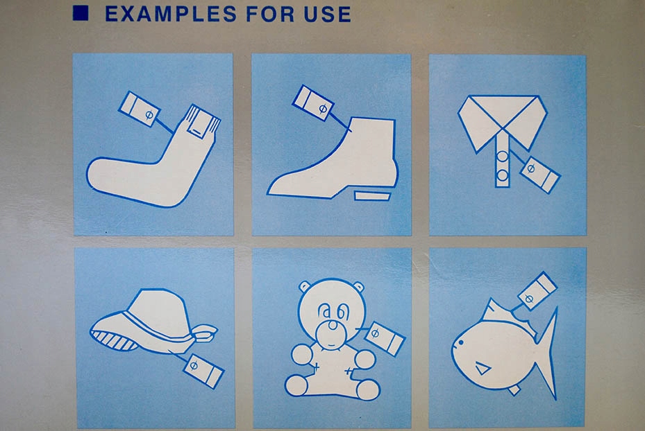 Pistolet do ości metkownica igłowa 2 igły + 100 ości, do metkowania odzieży Kod producenta FJ-08