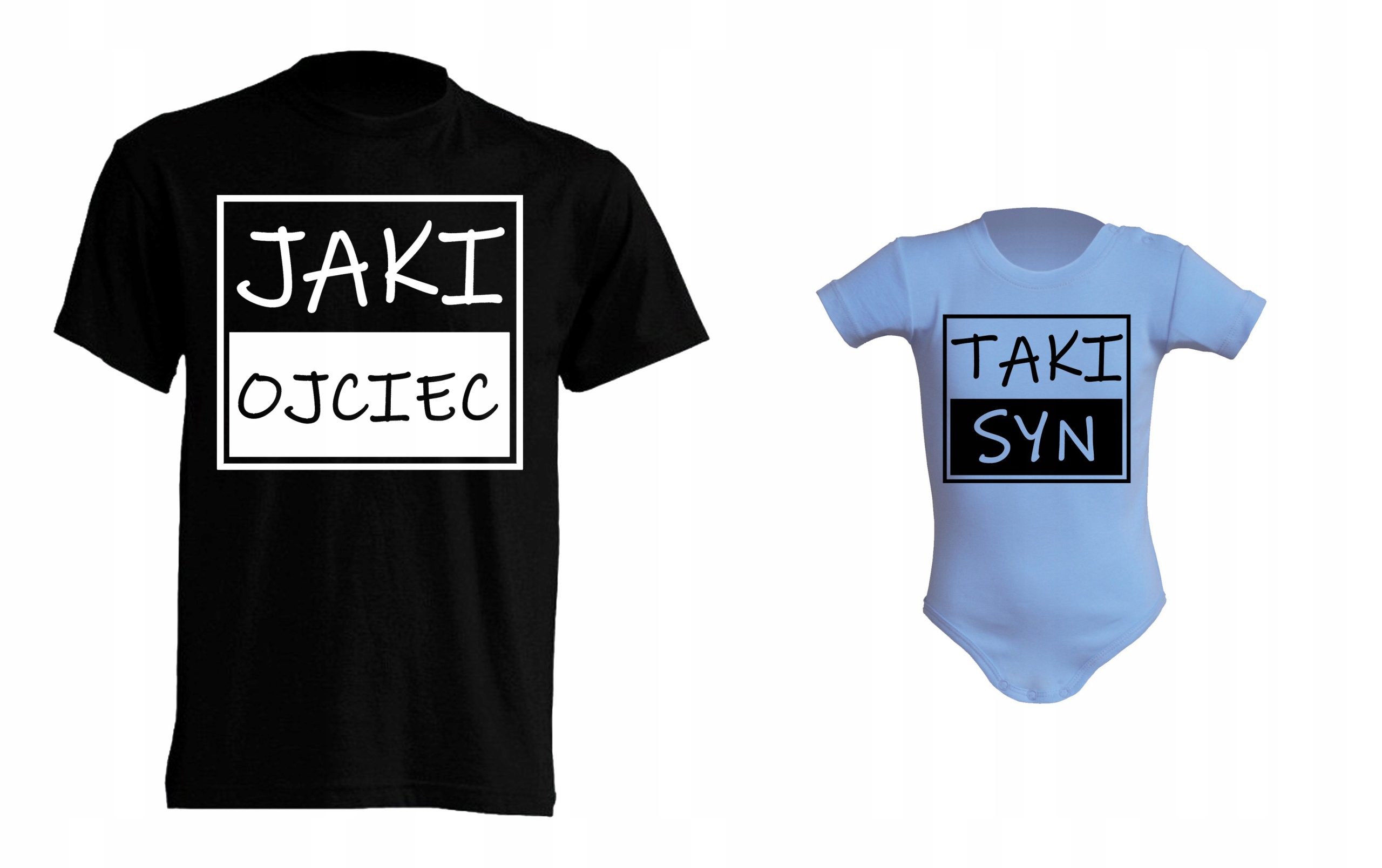 

Zestaw Ojciec Syn córka tata z synem komplet 2 szt