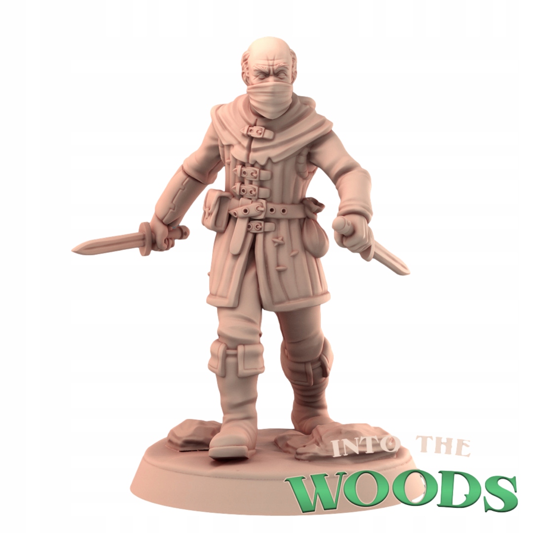 Bandit 1 - Bandyta Łotrzyk z Nożami RPG D&D