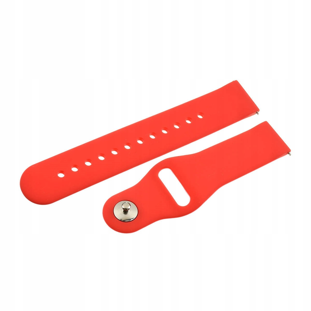 Pasek do zegarka 22MM Uniwersalny Silikonowy KOLORY - TELESKOPY Quick Pins Kolor czarny