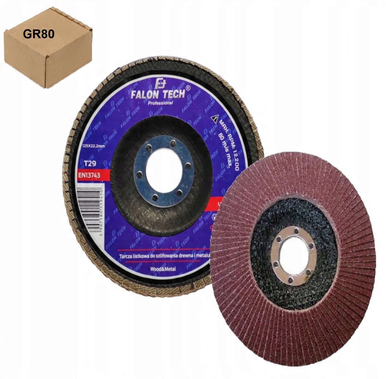 

Tarcza Lamelkowa Listkowa Lamelka 125/80 GR80 Ft