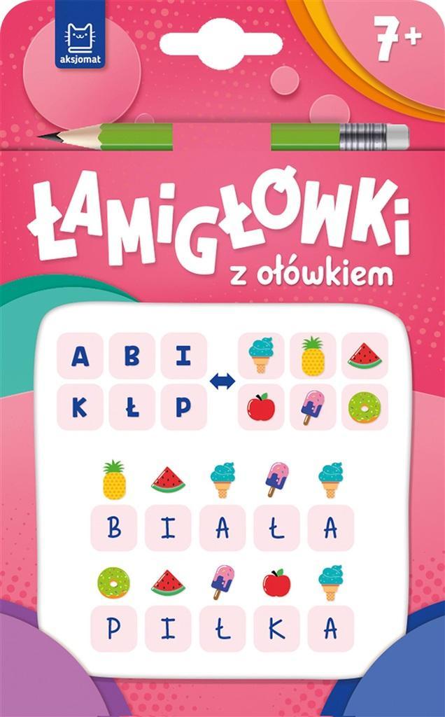 

Łamigłówki Z Ołówkiem 7+ Książeczka Różowa