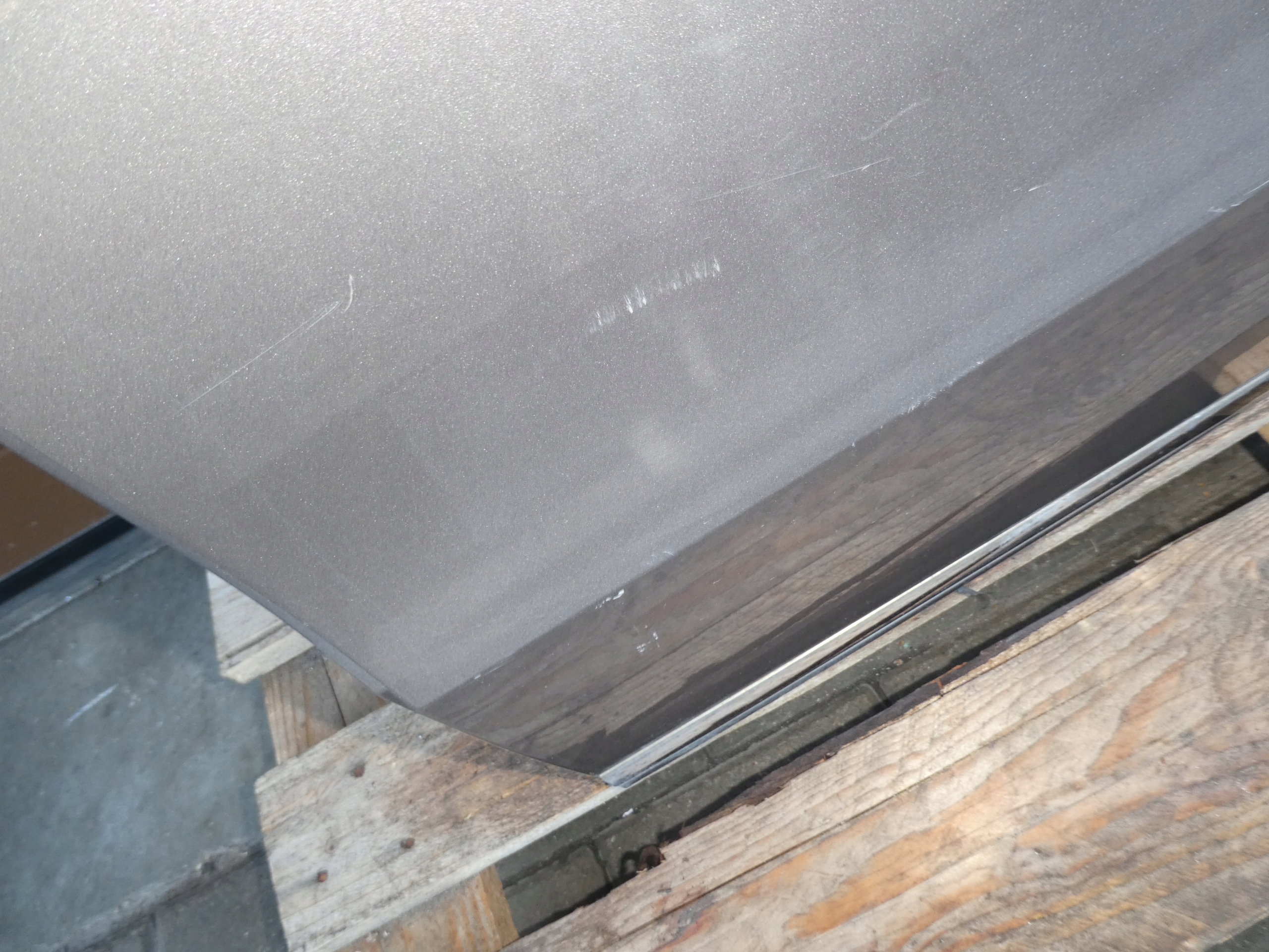 VW PASSAT B7 sedan door left rear part rear. complete