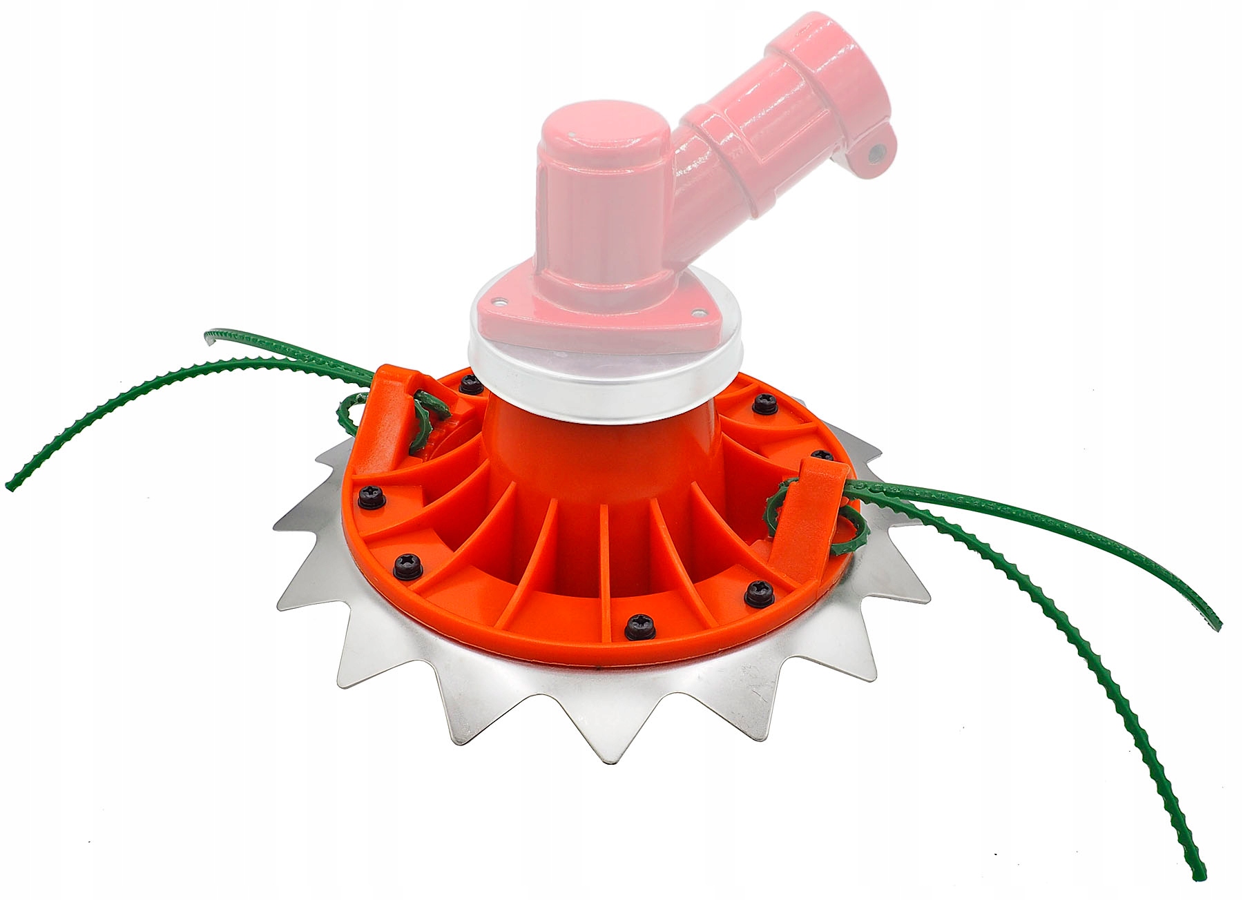 GŁOWICA DO KOSY TRYMER TARCZA OSTRZE DO WYKASZANIA + PAKIET ŻYŁEK Zasilanie spalinowe