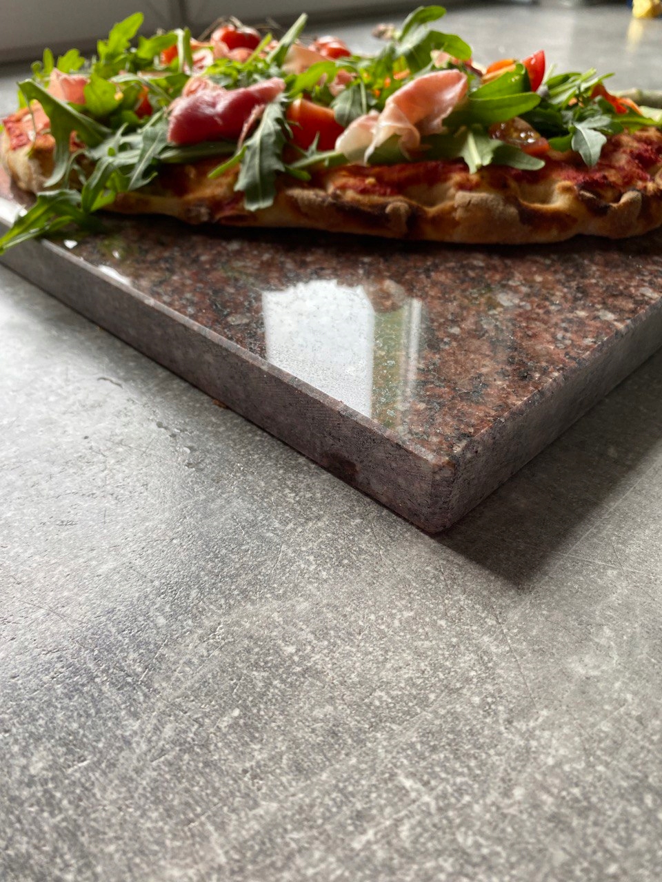 

Kamień do pizzy Naturalny Zestaw z Łopatką