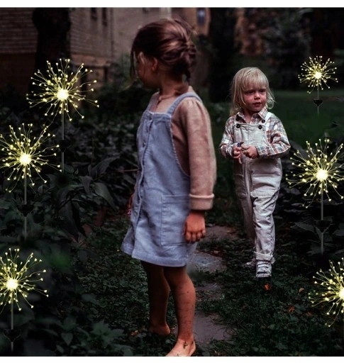 2SZT LAMPA SOLARNA OGRODOWA Dmuchawiec 150 ledów Marka bez marki