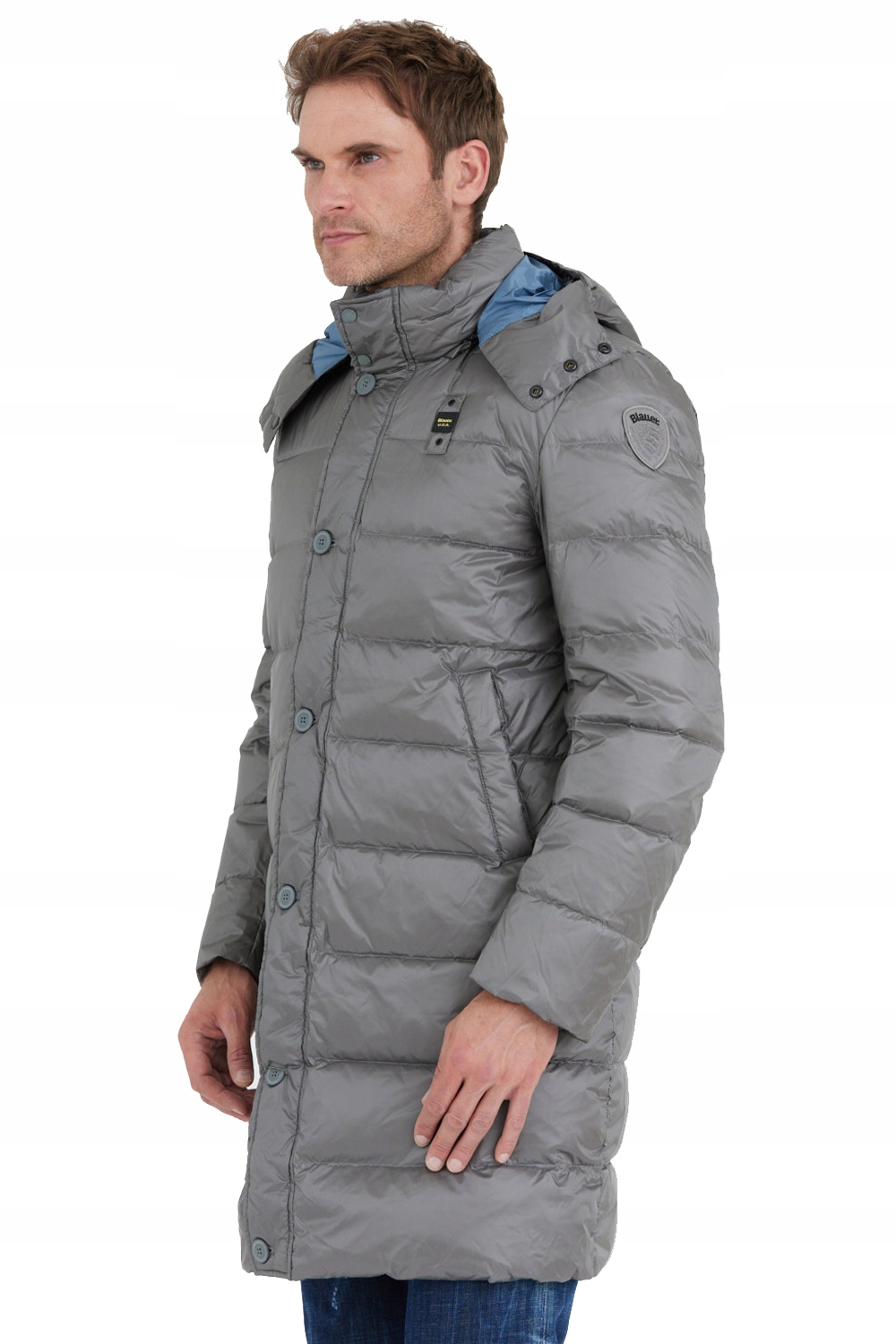 Blauer Pánská dlouhá péřová bunda Gus velikost XL