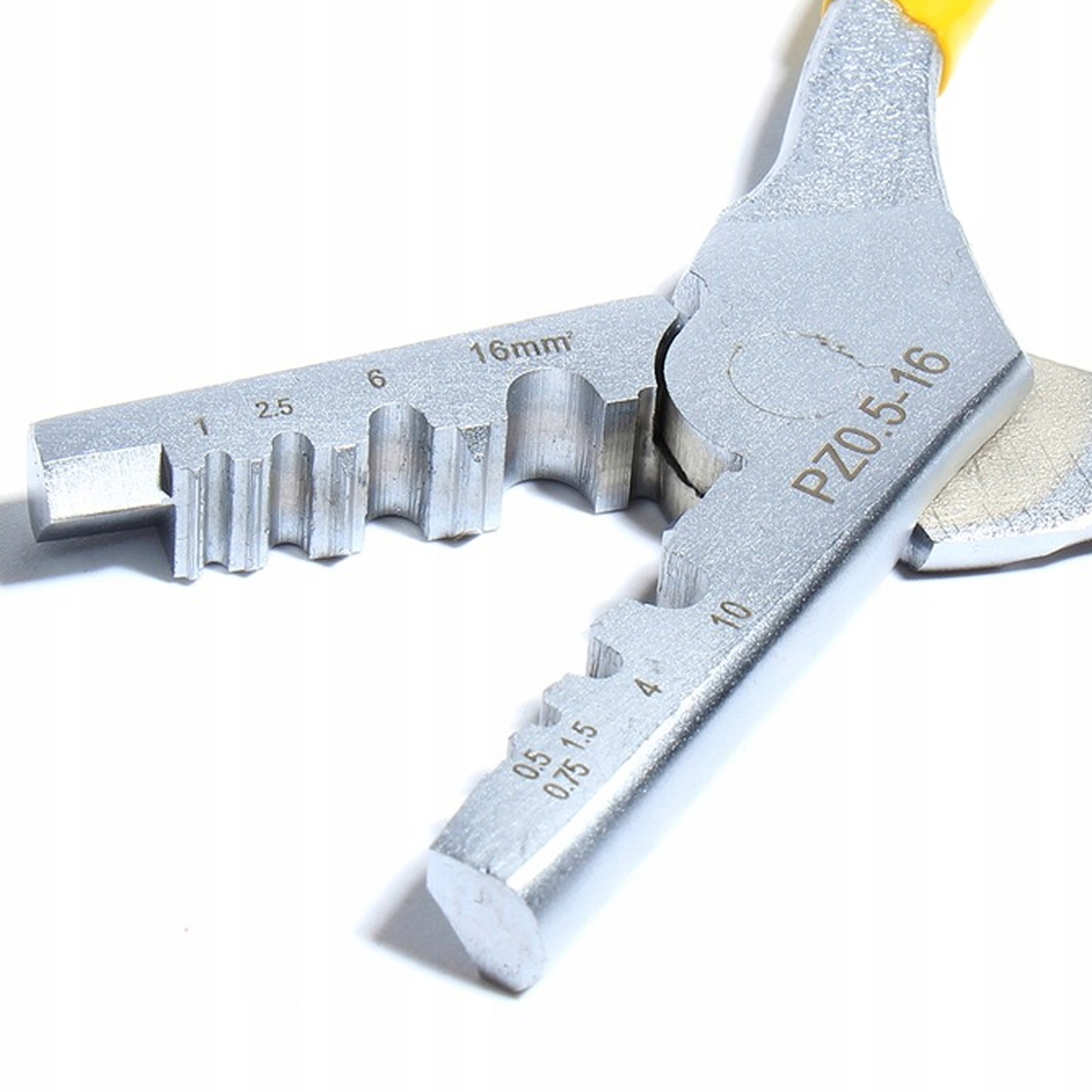 DUŻY ZESTAW ZACISKARKA DO TULEJEK PRASKA DO KABLI KOŃCÓWEK + 1800 KOŃCÓWEK Minimalny przekrój przewodu 10 mm²