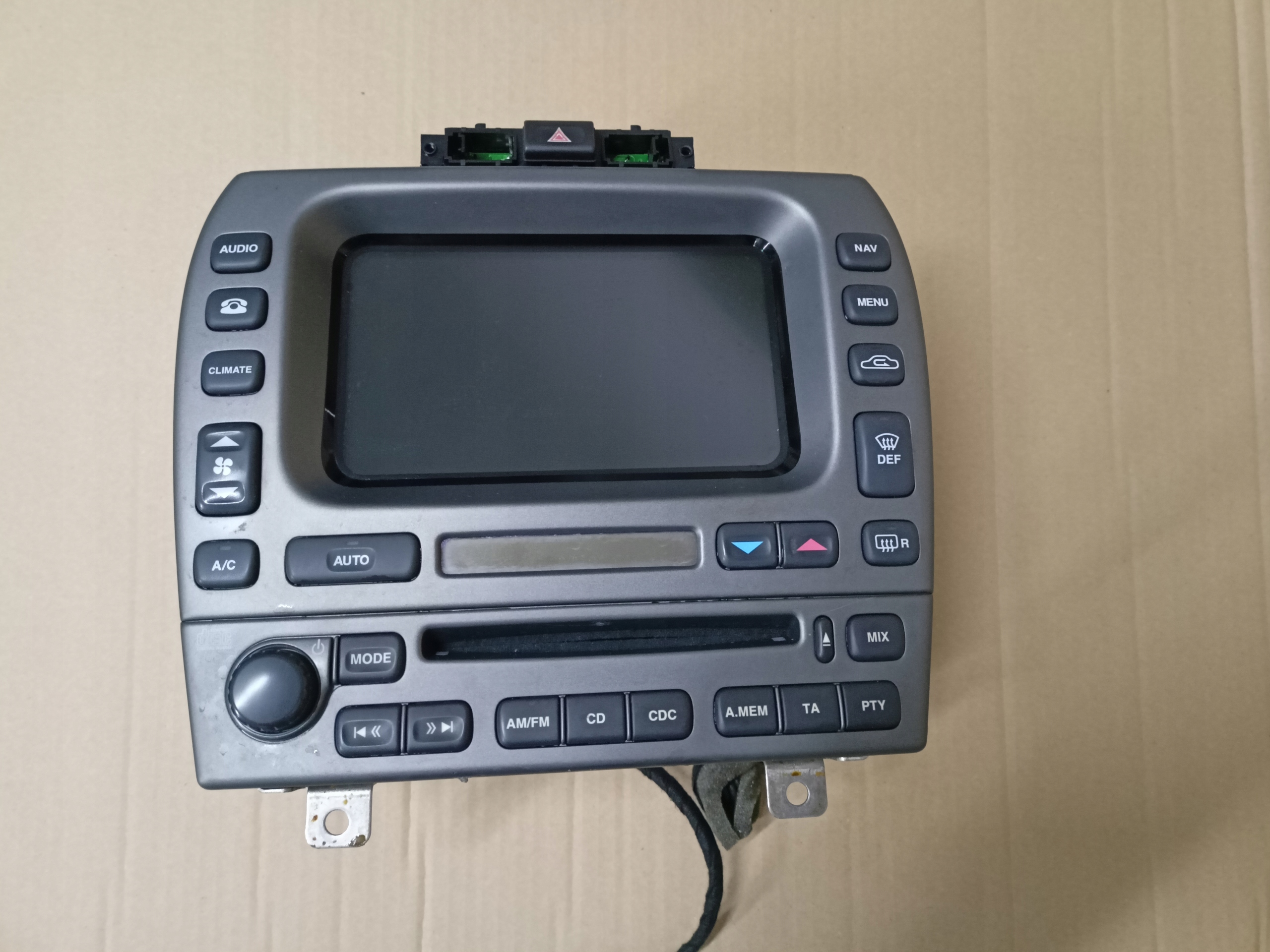 Radio Jaguar X-TYPE 1x43-10e889 navigation player changer 1X43-18C830AB