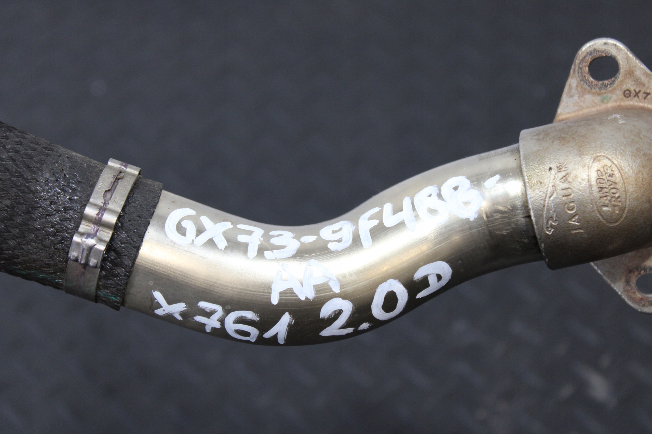 pipe wiring EGR JAGUAR F-PACE X761 GX73-9F488-AA