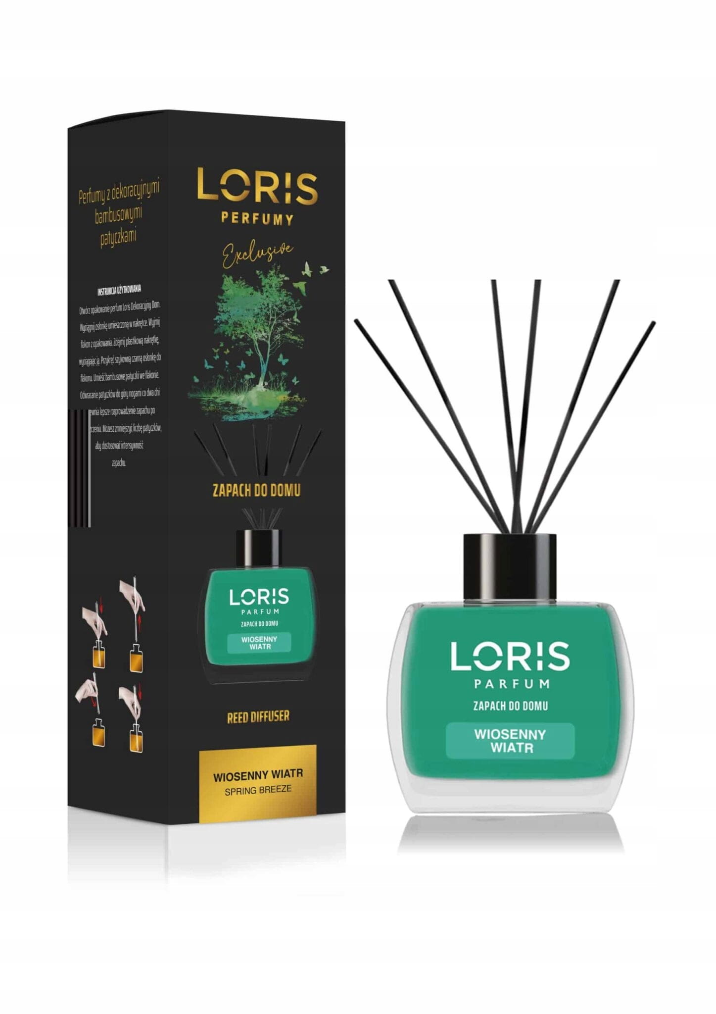 Loris Zapach Do Domu Wiosenny Wiatr 120ml