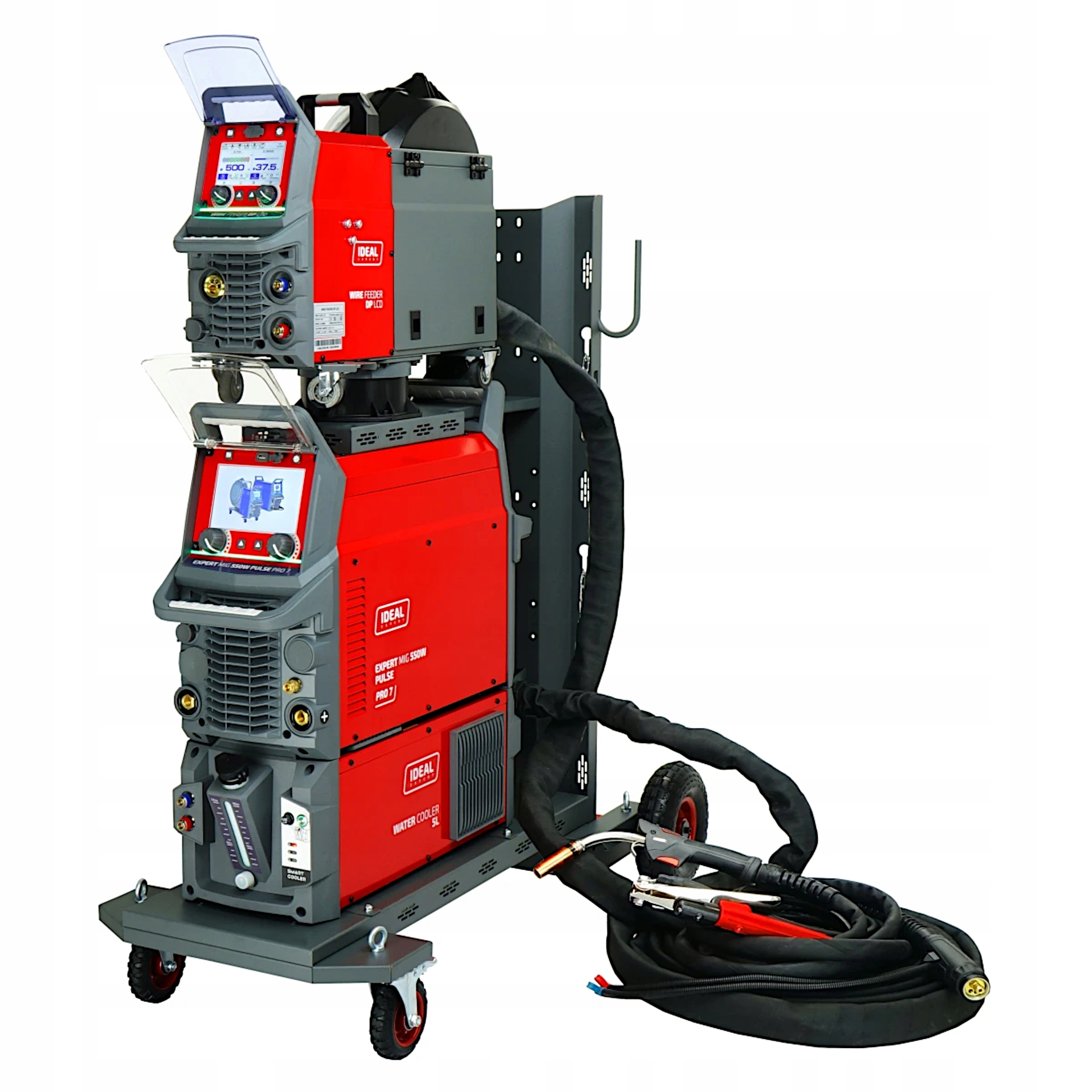 Migomatová Svářečka Ideal Expert Mig 550W Pulse Pro7 LCD Synergie Tig Mma Flux