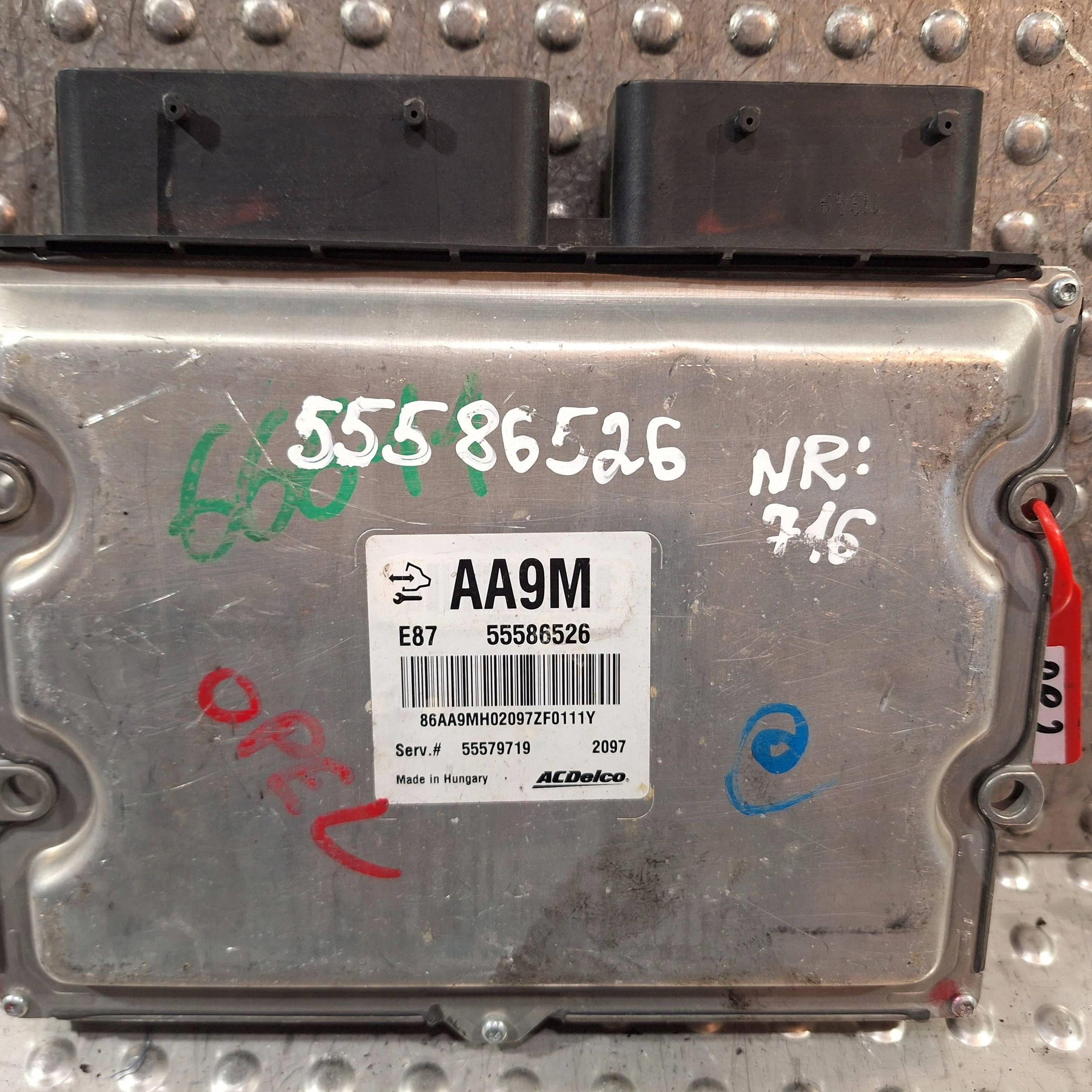 control unit of the engine computer 55579719 55586526 AA9M OPEL ASTRA J IV 1.7 CDTI