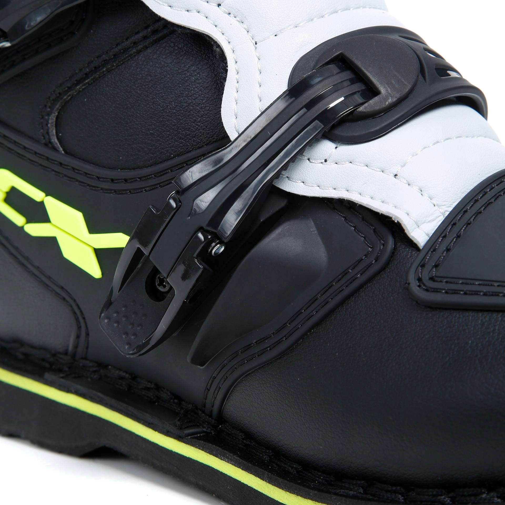 Buty Crossowe TCX X-Blast Białe/Żółte-Fluo 44 Rozmiar 44