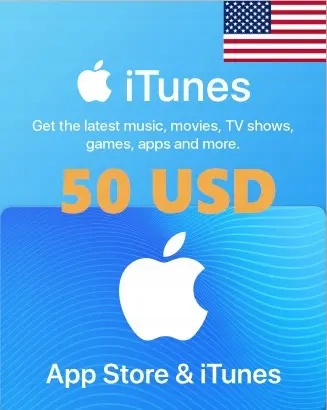 Код пополнения Apple iTunes $ 50