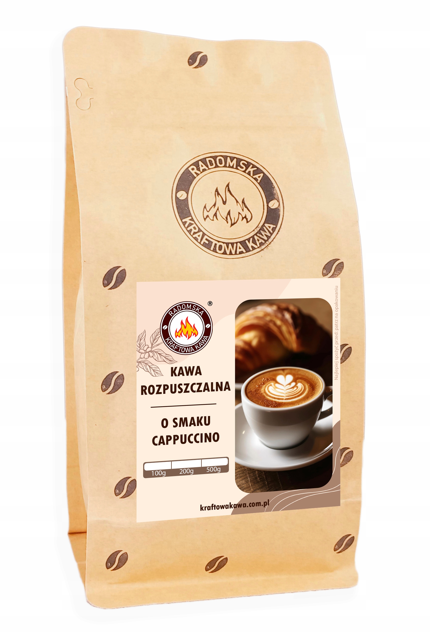 Levně Instantní Káva Cappuccino 500g