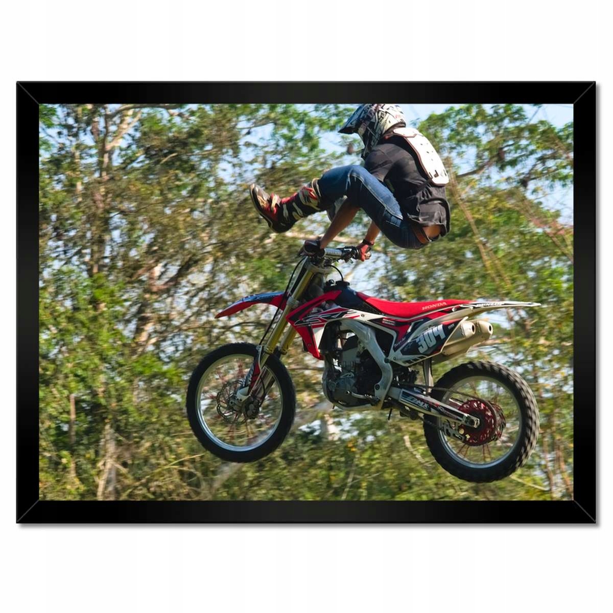 Plakáty v rámu 40x30 Honda motocykl Motor