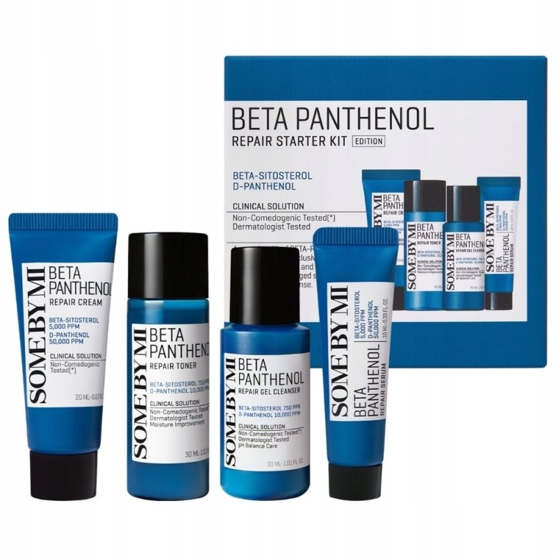 Sada na obličej Some By Mi Gel Toner Serum Opravný krém Beta Panthenol