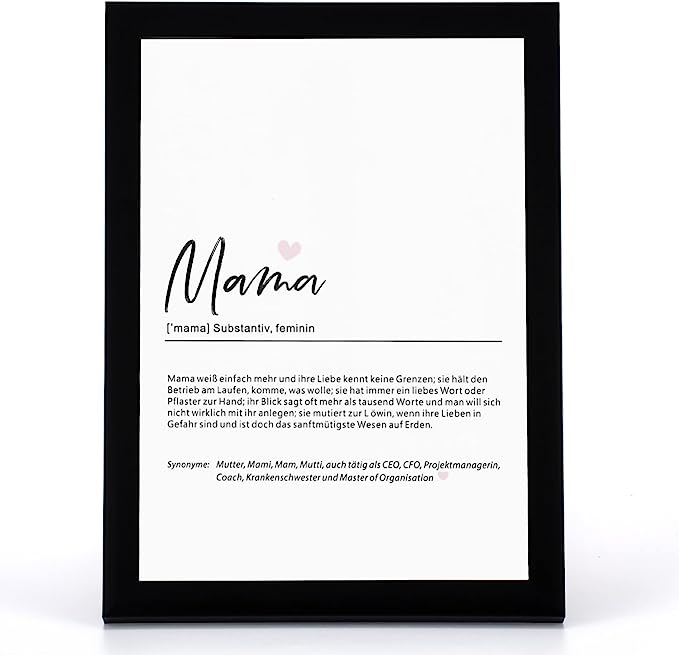 Ramka na zdjęcia A4 plastik czarna