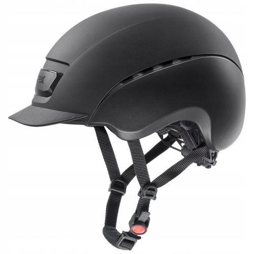 kask jeździecki Uvex Reithelm Elexxion Black Mat r. 57 59 cm Czarny