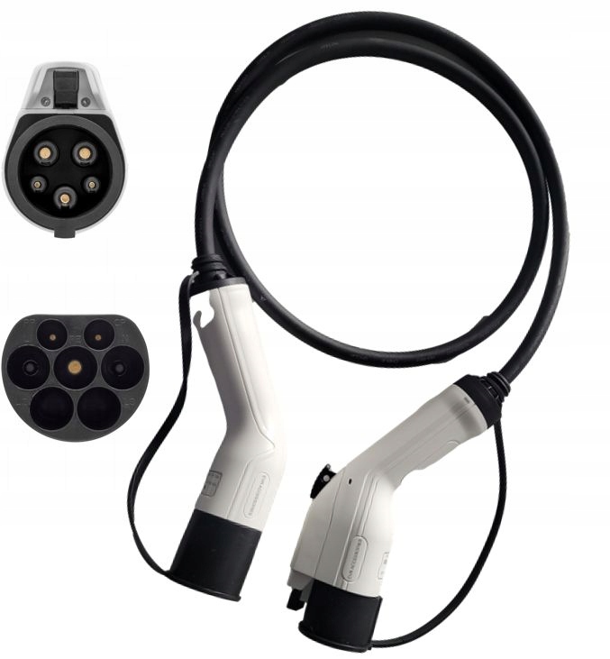 

Kabel Do Ładowania Samochodu Typ 1 Do Typ 2 32A 2m